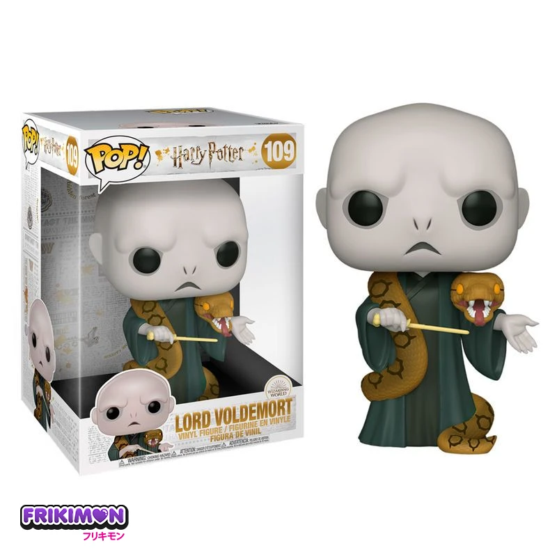 Funko Pop Jumbo Voldemort con Nagini 25 cm 109 Harry Potter Funko Pop Jumbo Voldemort con Nagini 25 cm 109 Harry Potter