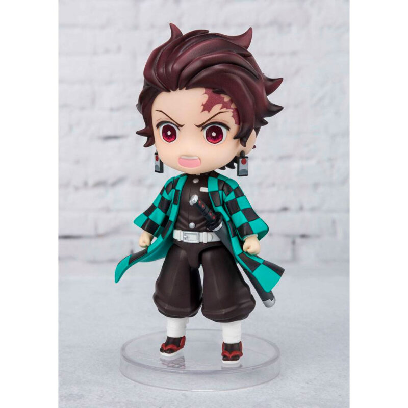 Figura Figuarts mini Tanjiro Kamado Water Breathing Demon Slayer Kimetsu no Yaiba 9 cm - Imagen 2