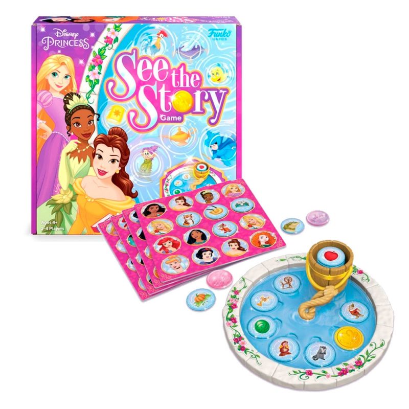 juego-funko-disney-princess-see-the-story Juego Funko Princesas Disney See The Story - Imagen 1