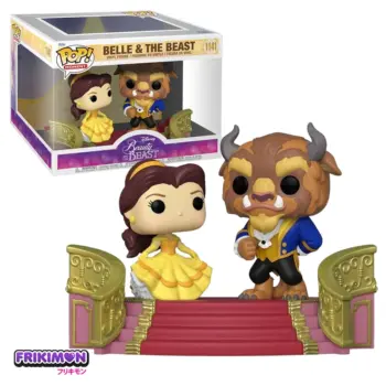 Funko Pop Moment La Bella y La Bestia 1141 30 Aniversario Disney