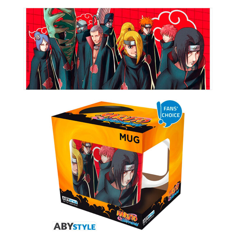 Taza Naruto Shippuden Artwork Akatsuki 320 ml - Imagen 3