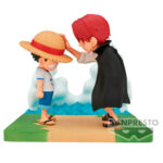 Figura Monkey Luffy y Shanks Log Stories One Piece 7 cm Banpresto