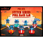 Lilo y Stitch Pull Back Car Series Coches de Cuerda caja sorpresa