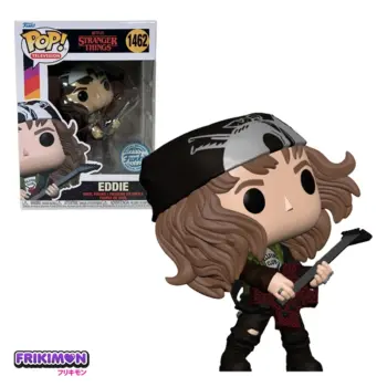 funko pop eddie guitarra 1462 stranger things special edition