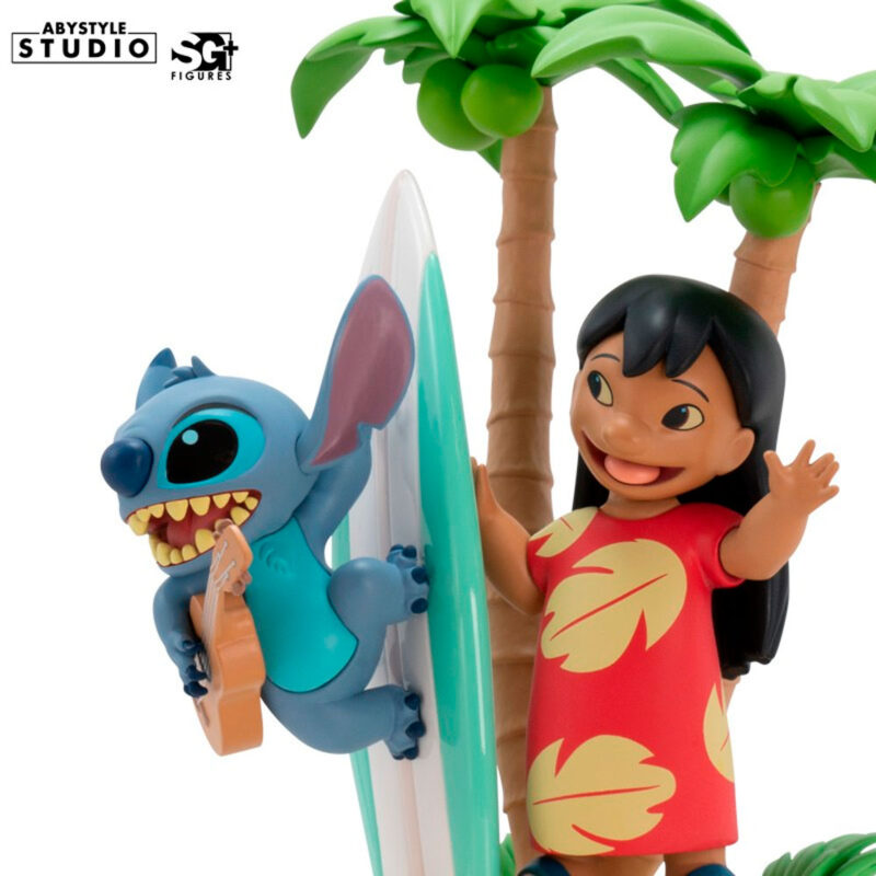 Figura Lilo y Stitch Surfboard Disney - Imagen 3