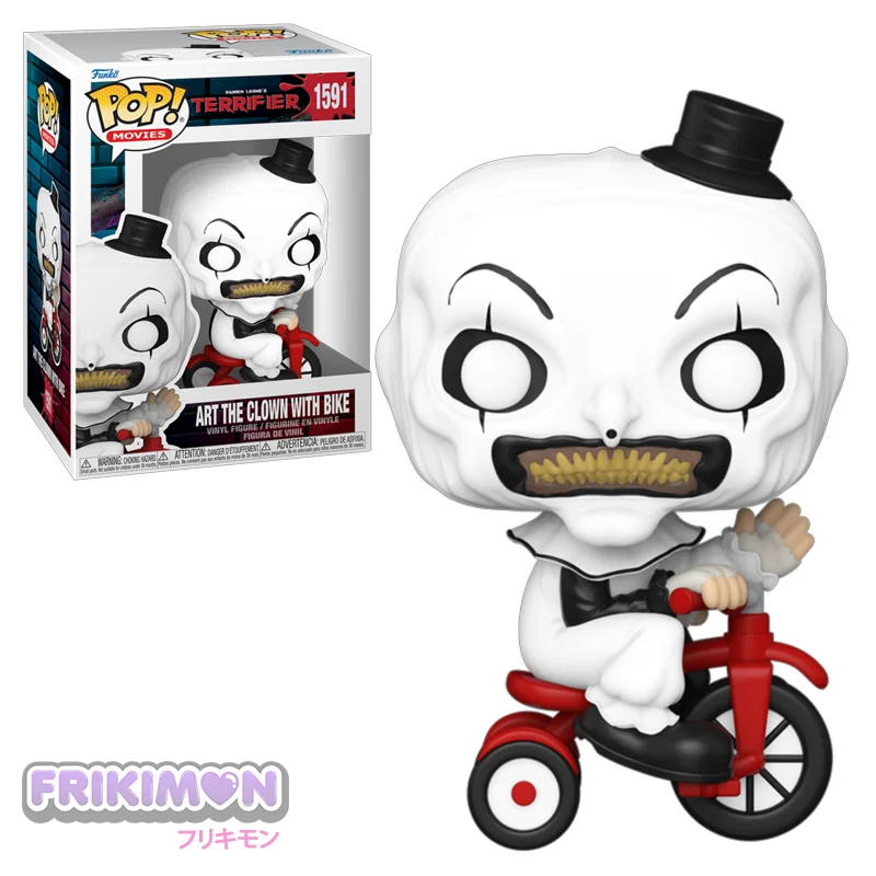 Funko Pop Terrifier Art the Clown with bike 1591