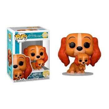 Funko-Pop-La-Dama-y-el-Vagabundo-1553-Lady-con-cachorro
