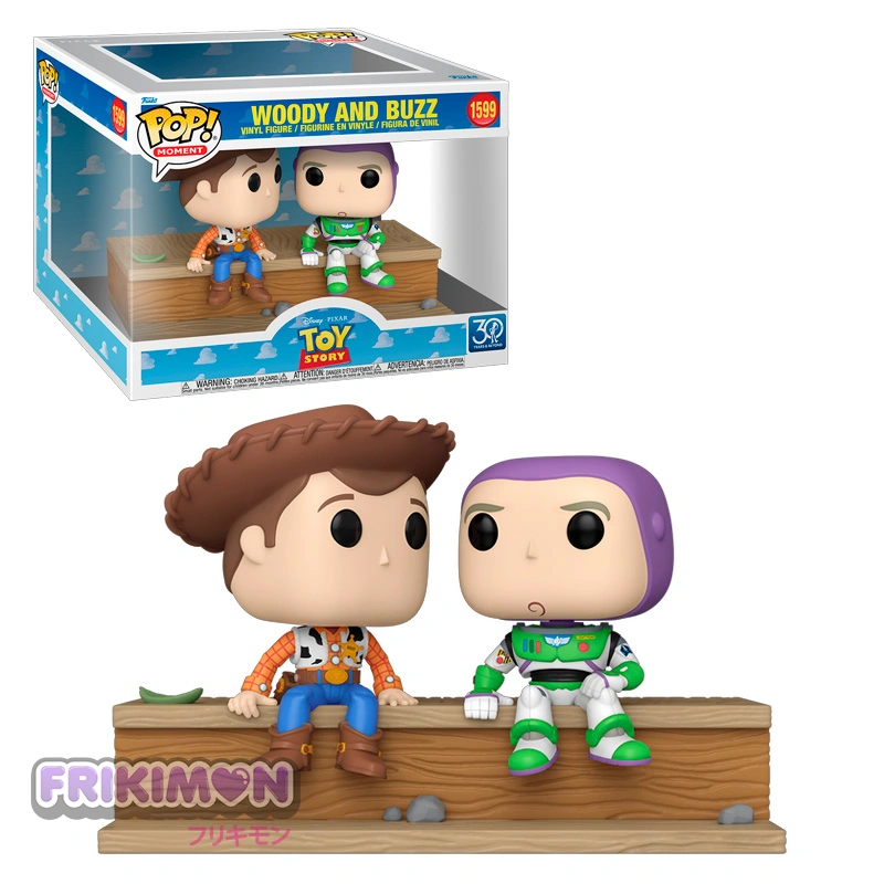 Funko POP Moment Woody y Buzz 1599 Toy Story 30 Aniversario