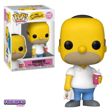 Funko POP Homer with Krusty Burger 1737 The Simpsons
