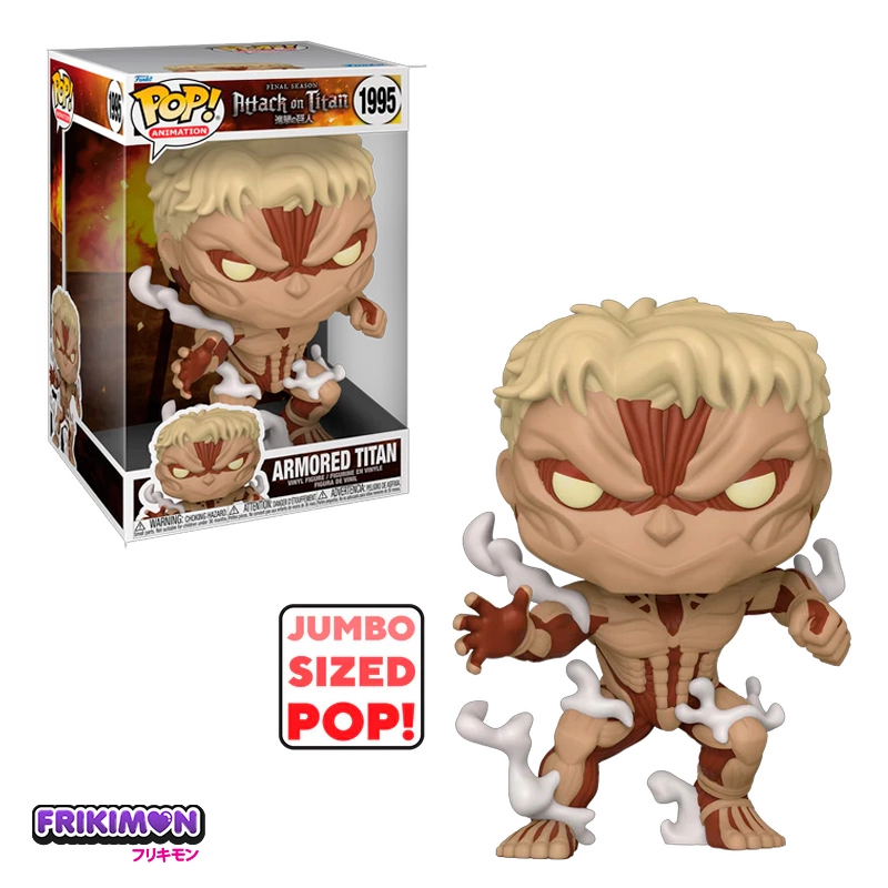 Funko POP Jumbo Armored Titan 1995 Attack on Titan Funko POP Jumbo Armored Titan 1995 Attack on Titan