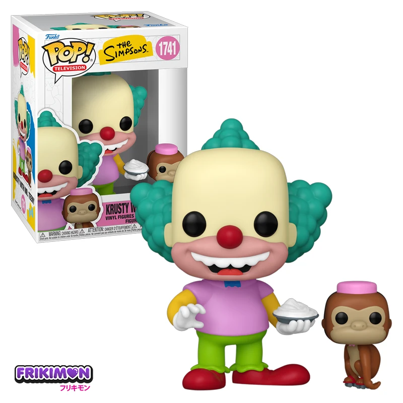 Funko POP Krusty with Mr Teeny 1741 The Simpsons Funko POP Krusty with Mr Teeny 1741 The Simpsons