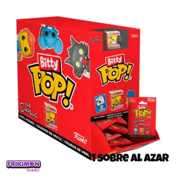 Funko Bitty Pop Los Simpson sobre sorpresa