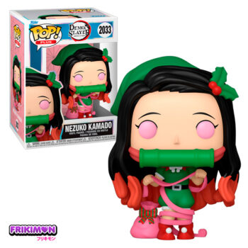 Funko-POP-Plus-Nezuko-Kamado-Navidad-2033-Kimetsu-no-Yaiba