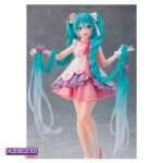 Estatua Hatsune Miku Wonderland Rapunzel 18 cm Taito - Imagen 3
