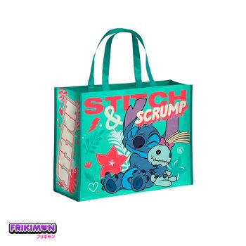 Bolsa-de-compra-reutilizable-Stitch-y-Scrump-Disney-Lilo-y-Stitch