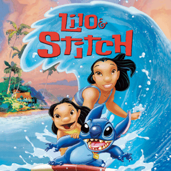CUADRO 3D LILO Y STITCH DISNEY