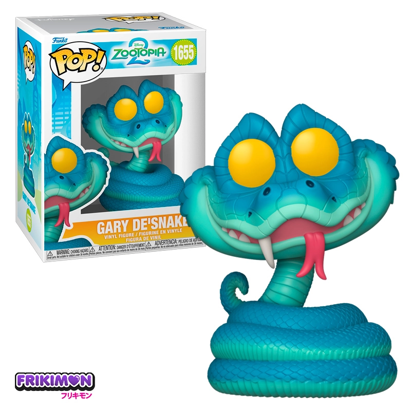 Funko POP Gary De'Snake 1655 Zootopia 2 Disney
