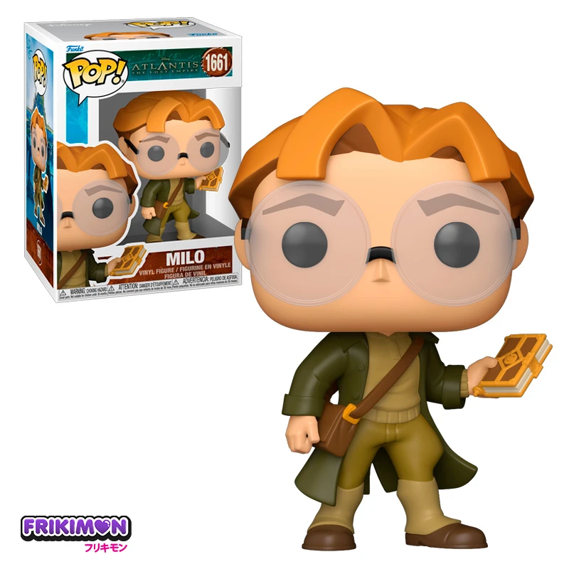 Funko POP Milo 1661 Atlantis El Imperio Perdido Disney Funko POP Milo 1661 Atlantis El Imperio Perdido Disney
