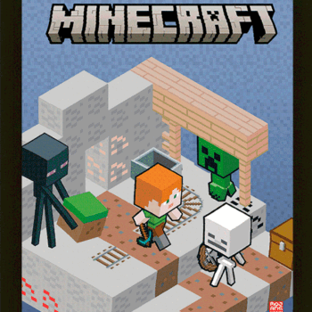 POSTER 3D MINECRAFT