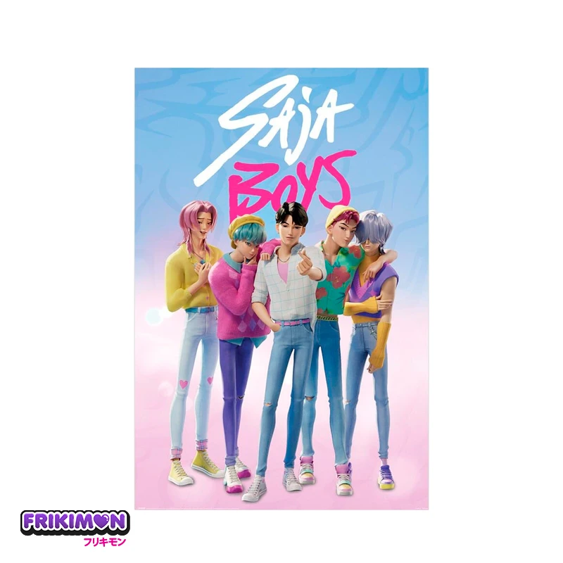 Poster KPOP Demon Hunters Saja Boys Poster KPOP Demon Hunters Saja Boys