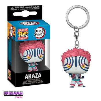 llavero-funko-pocket-pop-akaza-demon-slayer