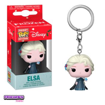 llavero-funko-pocket-pop-elsa-holiday