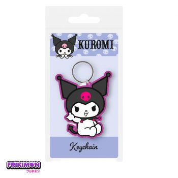 llavero-kuromi-saludando-sanrio