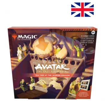 Scene Box Tea Time at the Jasmine Dragon Avatar The Last Airbender - Magic The Gathering
