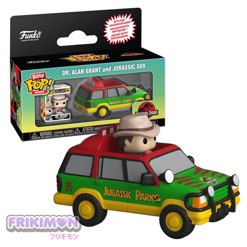 Funko Bitty POP Rides Jurassic Park Alan Grant Funko Bitty POP Rides Jurassic Park Alan Grant