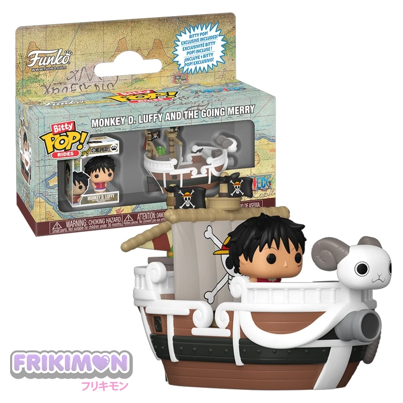 Funko Bitty POP Rides Luffy with Going Merry One Piece Funko Bitty POP Rides Luffy with Going Merry One Piece