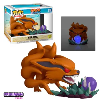 Funko POP Deluxe Kurama Glows 2118 Naruto Shippuden