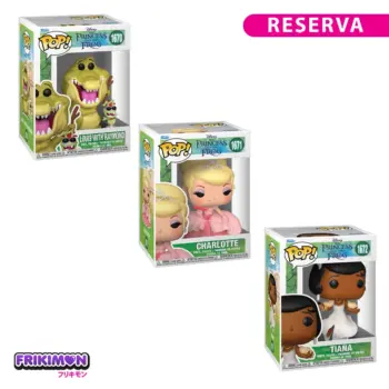 pack funko pop tiana y el sapo disney