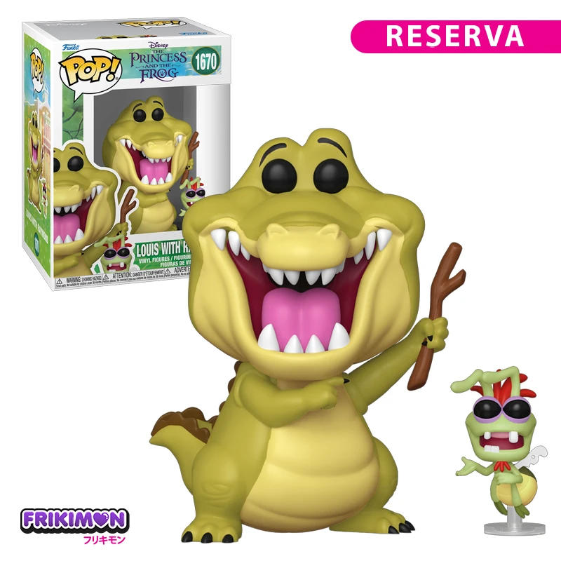 reserva funko pop louis y Raymond Tiana y el Sapo reserva funko pop louis y Raymond Tiana y el Sapo