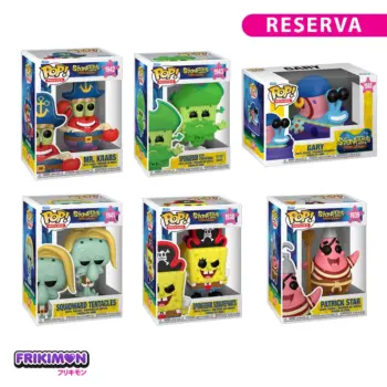 reserva pack funko pop bob esponja piratas