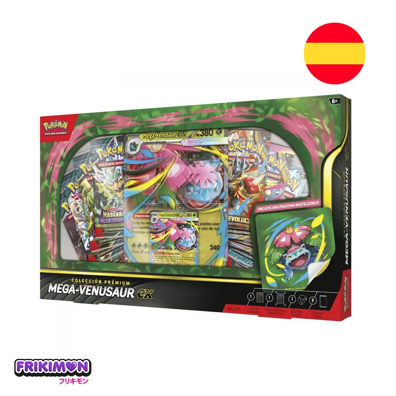 Blister Premium Mega Venusaur ex Pokemon tcg español Blister Premium Mega Venusaur ex Pokemon tcg español