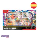 Blister cartas Mega Lucario Ex Pokemon TCG español