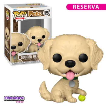 Funko POP Golden Retriever 15 Pets Razas de Perros