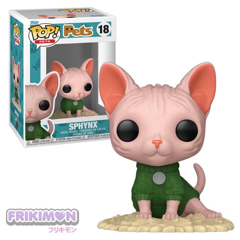 Funko POP Sphynx Gato egipcio 18 Pets
