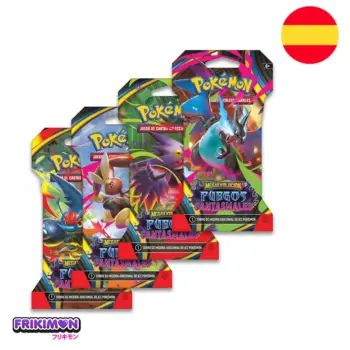 Sobre de cartas Fuegos Fantasmales Pokemon TCG español