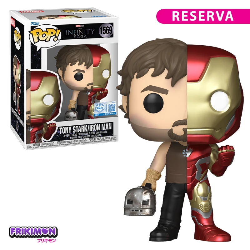 reserva Funko POP Tony Stark Iron Man 1569 Marvel The Infinity Saga EXC reserva Funko POP Tony Stark Iron Man 1569 Marvel The Infinity Saga EXC