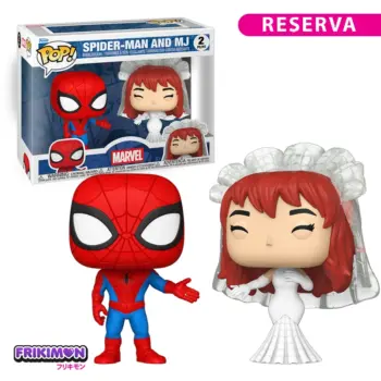 reserva funko pop 2 pack spiderman y mj marvel