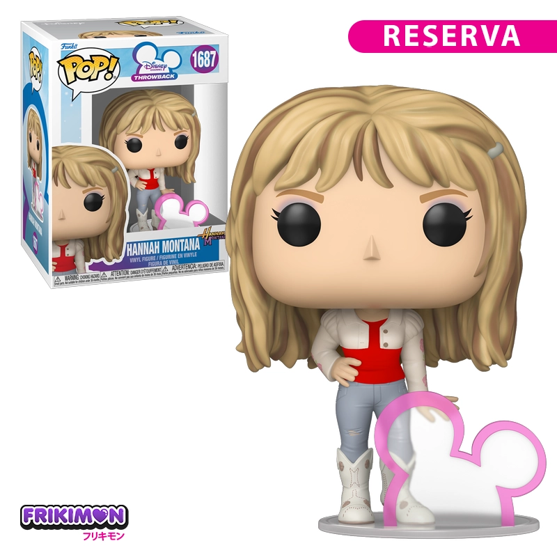 reserva funko pop hannah montana 1687 disney icon reserva funko pop hannah montana 1687 disney icon