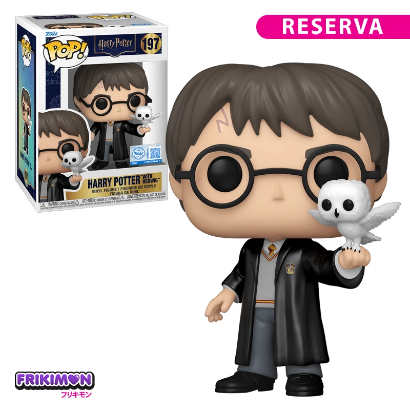 reserva funko pop harry potter con hedwig 197 exc