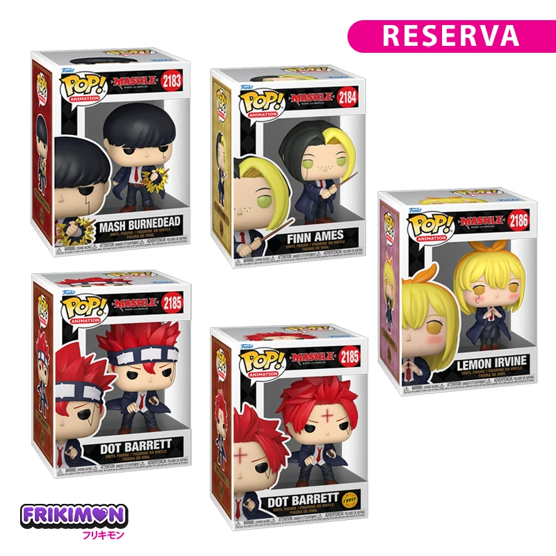 Pack Funko POP Mashle con Chase Pack Funko POP Mashle con Chase