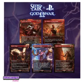 Secret Lair x God of War Greek Magic the Gathering