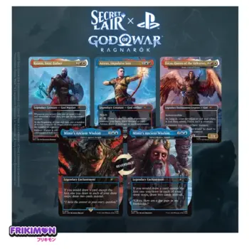Secret Lair x God of War Norse Magic the Gathering