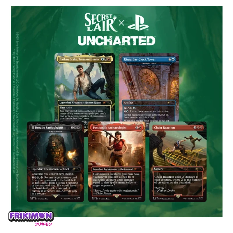 Secret Lair x Uncharted Magic the Gathering Secret Lair x Uncharted Magic the Gathering