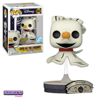 funko pop zero as the chariot 1403 pesadilla antes de navidad disney exc