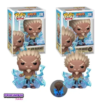 pack Funko POP bundle Plus Ay 4th Raikage chase 2098 Naruto Shippuden EXC