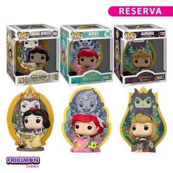 pack funko pop princesas disney vidriera